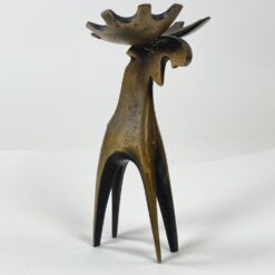 Bronzinė statula “Briedis” 8,5x10x17,5 cm