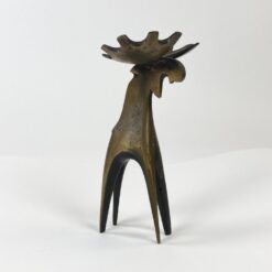 Bronzinė statula “Briedis” 8,5x10x17,5 cm