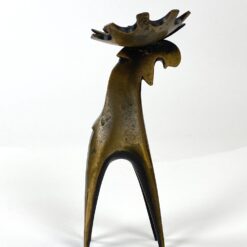 Bronzinė statula “Briedis” 8,5x10x17,5 cm