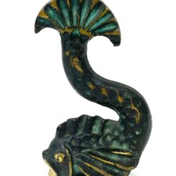 Žalvarinė statula “Auksinė žuvelė” 3,5×6,5×10 cm