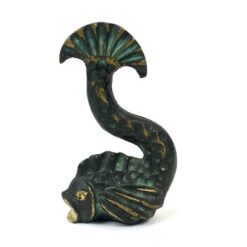 Žalvarinė statula “Auksinė žuvelė” 3,5×6,5×10 cm