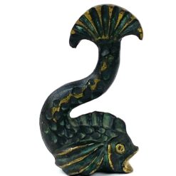 Žalvarinė statula “Auksinė žuvelė” 3,5×6,5×10 cm