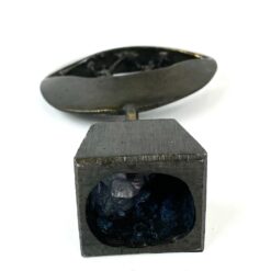 Aliumininė abstrakti skulptūra su dviejų žmonių figūromis 3,5x7x11,5 cm