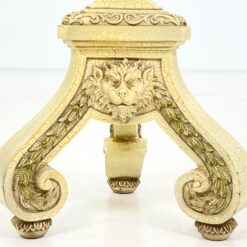 Balta, sendinta, raižyta kolona 30x30x70 cm