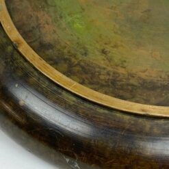 Skandinaviška bronzinė lėkštė su mitologiniais motyvais 18,5×18,5×2 cm