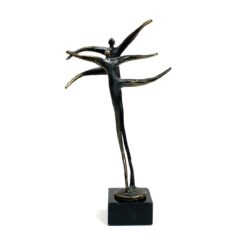 Corry Ammerlaan skulptūros reprodukcija iš aliuminio 4,5x11x19,5 cm