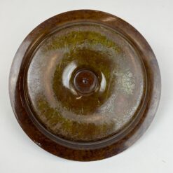 Žalvarinis dubuo su aliuminine berniuko ir žuvies figūrėle 19,5×19,5×8 cm