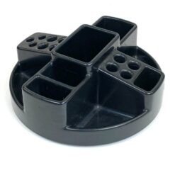 Vintažinė itališka “Neolt” 360° sukama pieštukinė iš plastiko 21,5×21,5×8,5 cm