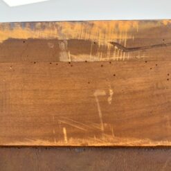 Senovinė raudonmedžio rūbų spinta su įstiklintomis durimis 58x132x191 cm