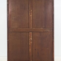 Senovinė raudonmedžio rūbų spinta su įstiklintomis durimis 58x132x191 cm