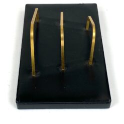 Mid Century rašomojo stalo stovas popieriui/laiškams sudėti 12,5x21x9,5 cm