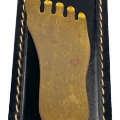 Mid Century rašomojo stalo laikiklis vizitinėms kortelėms 6,5×14,5×4 cm