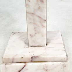 Šviesaus marmuro kolona 27,5×27,5×60,5 cm
