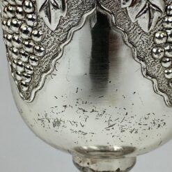 Metalinė Kiddush taurė su vynuogių motyvais 170 ml 7,5×7,5×15 cm