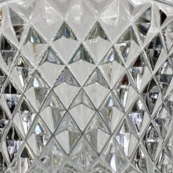 Krištolinė vaza 14,5×14,5×20 cm