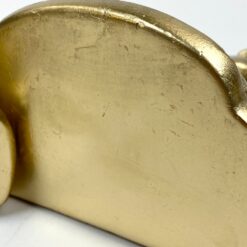 Sieninės aukso spalvos gipso konsolytės 2 vnt. kompl. 8,5×15,5×14,5 cm