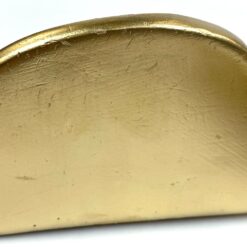 Sieninės aukso spalvos gipso konsolytės 2 vnt. kompl. 8,5×15,5×14,5 cm