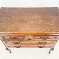 Ąžuolinė keturių stalčių komoda 41x80x79 cm