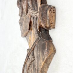 Sieniniai pakabinami mediniai bareljefai – biustai 2 vnt. kompl. 10x55x73 cm