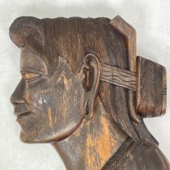 Sieniniai pakabinami mediniai bareljefai – biustai 2 vnt. kompl. 10x55x73 cm