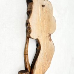 Sieniniai pakabinami mediniai bareljefai – biustai 2 vnt. kompl. 10x55x73 cm