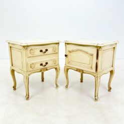 Provanso stiliaus medinės spintelės 2 vnt. komplektas 41x50x60,5 cm