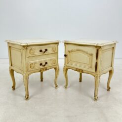 Provanso stiliaus medinės spintelės 2 vnt. komplektas 41x50x60,5 cm