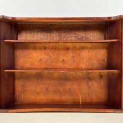 Riešutmedžio pastatomos lentynos ir baro 2 vnt. komplektas