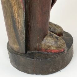 Medinė statula “Indėnas” 23x21x77 cm