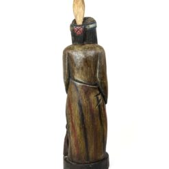 Medinė statula “Indėnas” 23x21x77 cm