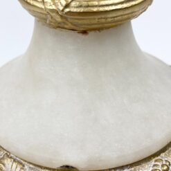 Marmurinė dekoratyvinė vaza 36x36x36,5 cm