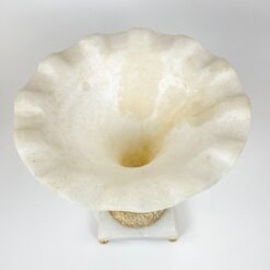 Marmurinė dekoratyvinė vaza 36x36x36,5 cm