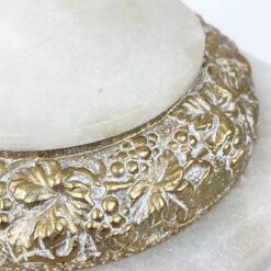 Marmurinė dekoratyvinė vaza 36x36x36,5 cm