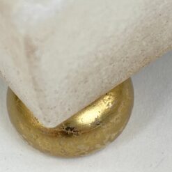 Marmurinė dekoratyvinė vaza 36x36x36,5 cm