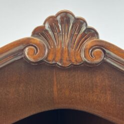 Kampinis raudonmedžio dviejų dalių bufetas 44x73x205,5 cm