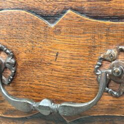 Ąžuolinė trijų stalčių komoda 53x105x81 cm