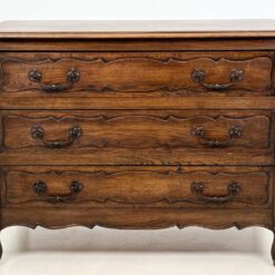 Ąžuolinė trijų stalčių komoda 53x105x81 cm