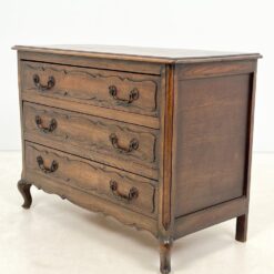 Ąžuolinė trijų stalčių komoda 53x105x81 cm