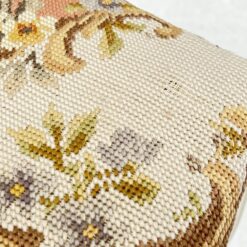 Provanso stiliaus pufas su austu gobelenu 39x39x37 cm