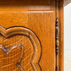 Rokoko stiliaus ąžuolinės spintelės 2 vnt. komplektas 40x50x72 cm