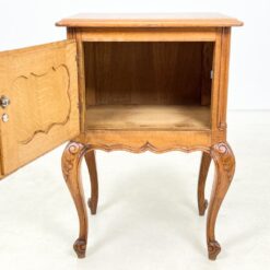 Rokoko stiliaus ąžuolinės spintelės 2 vnt. komplektas 40x50x72 cm