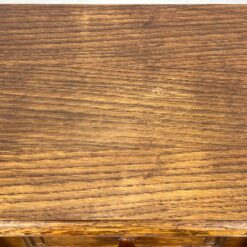 Ąžuolinė trijų stalčių spintelė su lentynėle 38×39,5×77,5 cm