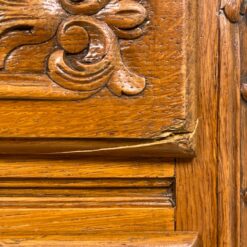 Ąžuolinė keturių stalčių komoda 36x60x101 cm