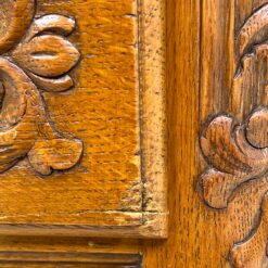 Ąžuolinė keturių stalčių komoda 36x60x101 cm