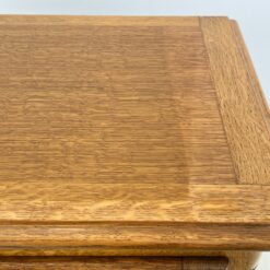 Ąžuolinė dviejų durų ir dviejų stalčių komoda 45x101x119 cm