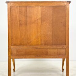 Ąžuolinė dviejų durų ir dviejų stalčių komoda 45x101x119 cm