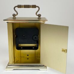 Kvarcinis “Emes” stalinis žalvarinis laikrodis (neveikiantis) 7×9,5×15 cm