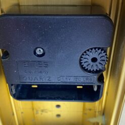 Kvarcinis “Emes” stalinis žalvarinis laikrodis (neveikiantis) 7×9,5×15 cm