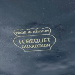 Keramikinis H. Bequet Quaregnon indas su dangčiu – urna 19x19x37 cm