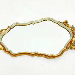 Provanso stiliaus pakabinamas veidrodis mediniame rėme 3×40,5×70,5 cm